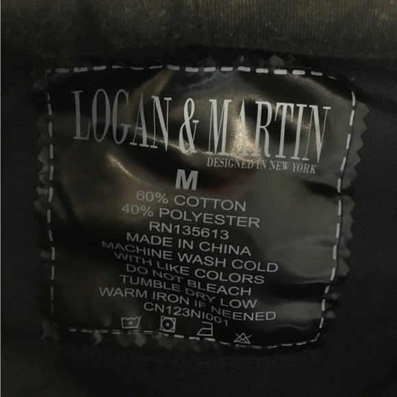 Logan And Martin Men’s Hoodie - size M - Blue - NWT - Picture 3 of 5